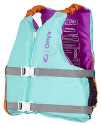 Picture of Onyx Outdoors 121900-505-002-21 Youth Paddle Sports Life Jacket Aqua
