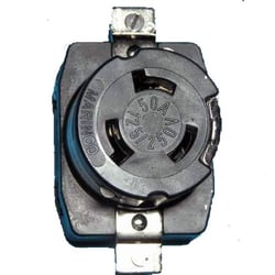 Picture of Marinco 6369CR 50A 125/250V Dockside Shore Power Receptacle 3-Pole 4-Wire