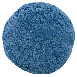 Picture of Presta 890144 Blue Wool Soft Finish Polishing Pad 9 Inch Hook and Loop