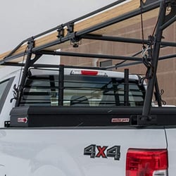 Picture of Weatherguard 10595201 Cab Protector Steel Full Size Matte Black