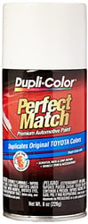 Picture of VHT BTY1578 Exact Match Touch-Up Paint Toyota White 8 Oz Aerosol