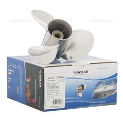 Picture of Solas 4231-103-12 Saturn Stainless Steel Boat Propeller 12 Pitch
