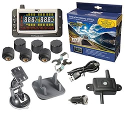 Picture of Truck System Technologies TST507RV6C 507 Series TPMS with 6 Cap Sensors and Color Display