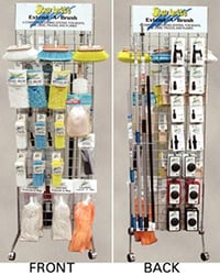 Picture of Star brite 040808 Extend-A-Brush Mini Tower Display Retail Merchandising Rack