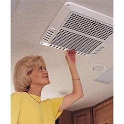 Picture of Coleman 8430A633 ChillGrille Cool-Only Ceiling Assembly Lateral Ducted White
