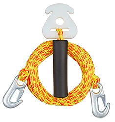 Picture of Full Throttle 341100-300-999-21 12' Ski Tube Tow Harness Yellow Blue