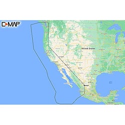 Picture of C-Map M-NA-Y206-MS REVEAL Coastal Chart US West Coast & Baja California