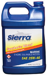 Picture of Sierra 18-9400CAT-4 4-Cycle Stern Drive Engine Oil 25W40 FC-W 5 Quart