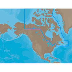 Picture of C-Map NA-M021SDCARD Marine Chart SD Card Canada North and East