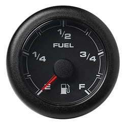 Picture of VDO Gauges A2C1065930001 Marine 2-1/16" OceanLink Fuel Level Gauge Black 52mm