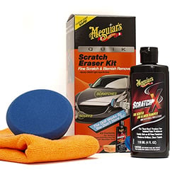 Picture of Meguiars G190200 Quik Scratch Eraser Kit with Drill Pad and ScratchX