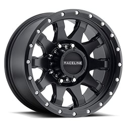 Picture of Raceline Wheels 934B-78550-00 Clutch Matte Black Wheel 17x8.5 5x127 0mm Offset