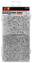 Picture of Performance Tool W5230 1000 Piece Steel Hog Rings for Upholstery and Fencing