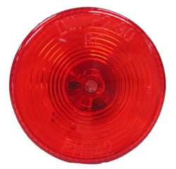 Picture of Peterson Manufacturing 142R Red 2.5" Round Clearance and Side Marker Light - Incandescent