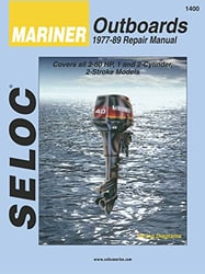 Picture of Sierra 18-01400 Seloc Mariner Outboard Repair Manual 1977-1989 1-2 Cylinder 2-Stroke