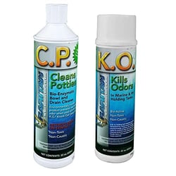 Picture of Raritan Engineering 1PPOT Potty Pack K.O. & C.P. Treatment Kit 22oz Bottles
