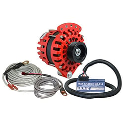 Picture of Balmar XT-SF-170-K6-KIT 170 Amp 12V Marine Alternator Charging Kit K6 Serpentine Pulley Single Foot Mount