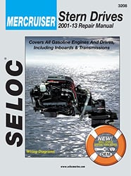 Picture of Sierra 18-03208 Seloc Repair Manual for MerCruiser Stern Drives 2001-2013
