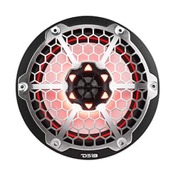 Picture of DS18 NXL-8M/BK 8" Marine Speakers with RGB LED Lighting 375W 2-Way