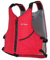 Picture of Onyx Outdoors 121900-100-005-17 Universal Paddle Vest Adult Oversize Red Type III PFD