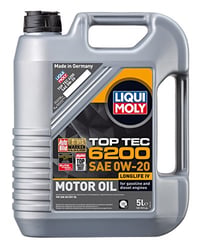 Picture of Liqui Moly Top Tec 6200 0W-20 Synthetic Motor Oil