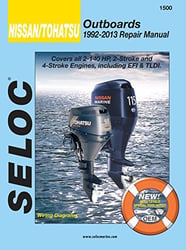 Picture of Sierra 18-01500 Seloc Marine Repair Manual for Nissan/Tohatsu Outboards 1992-2013
