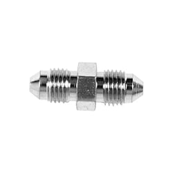 Picture of SPEEDFX 5444315 Straight Adapter Fitting -4AN to 1/4 NPTF Black Anodized Aluminum