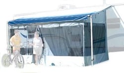 Picture of Dometic 935002130 White Tall Patty O'Room Awning Sunscreen Panel