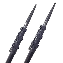 Picture of Lee's Tackle CT3918 18' Telescoping Carbon Fiber Outrigger Poles for Sidewinder Mount