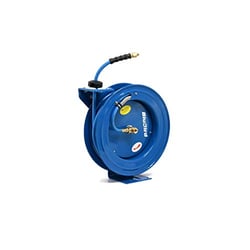 Picture of BluBird BLBBBRHD3850 Heavy Duty Retractable Air Hose Reel 3/8" x 50' Rubber Hose