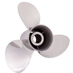 Picture of Solas 9331-114-12 Rubex 3-Blade Stainless Steel Propeller 12 Pitch