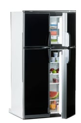 Picture of Dometic RM1350SLM 13 cu ft Elite Four-Door RV Absorption Refrigerator with Manual Lock