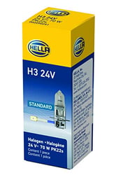 Picture of Hella H3 24V 100W High Wattage Halogen Light Bulb