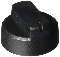 Picture of Suburban Mfg 140339 RV Stove Burner Control Knob - Black