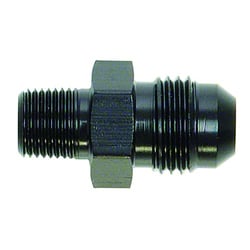 Picture of SPEEDFX 560316BK -3AN to 1/8 NPTF Straight Flare to Pipe Adapter Black