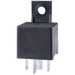 Picture of Hella 965400071 12V 30A Mini ISO Relay with Bracket 4-Pin