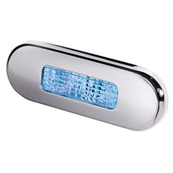 Picture of Hella 980869601 Surface Mount Oblong LED Courtesy Lamp Blue