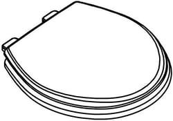 Picture of Dometic 385312113 Slow Close Toilet Seat and Lid Kit for 210 Traveller Lite - White