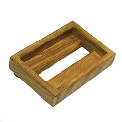 Picture of Whitecap Industries 62314 Teak Soap Dish with Plastic Insert