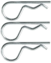 Picture of JR Products 0301385 Hitch Pin Clip 3-Pack Chrome Plated Steel