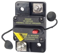 Picture of Blue Sea Systems 7183BSS 285 Series 50A Thermal Circuit Breaker Surface Mount