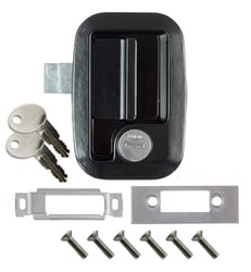 Picture of AP 013560 Bauer Keyed Alike Horse Feed Door Lock Black