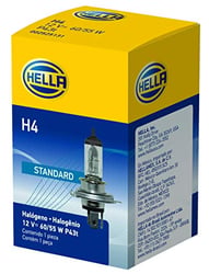Picture of Hella H4 Standard Series Halogen Headlight Bulb