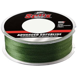 Picture of Sufix 660-206G 832 Advanced Superline Braided Fishing Line 6lb Low-Vis Green 600 Yards