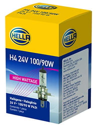 Picture of Hella H4 24V 100/90W Heavy Duty Halogen Bulb Off-Road Use