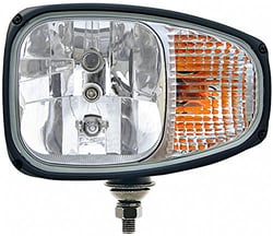 Picture of Hella 996174251 Headlight Combi 220 Left Side Universal Mount