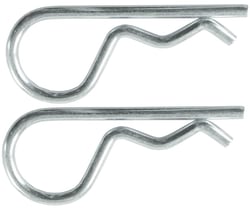 Picture of JR Products 0301395 Hitch Pin Clip 3-3/4" Steel Chrome Plated 2-Pack
