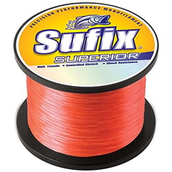 Picture of Sufix 647-791 Superior Monofilament Fishing Line 100lb 1205yds Neon Fire