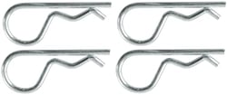 Picture of JR Products 0301365 Hitch Pin Clip 2 Inch Steel Chrome Plated 4 Pack