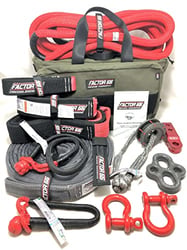 Picture of Factor 55 00480-06 Borah Vehicle Recovery Kit with Red HitchLink